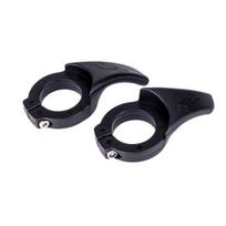ZTTO 1Pair Sturdy Horn Deputy Vice vairas mažos dviračio atramos rankenos, skirtos MTB plento sulankstomiems dviračiams juoda
