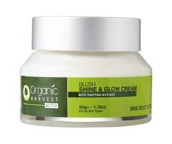 Organic Harvest Airiškų šaknų ekstrakto linija Activ Shine and Glow kremas, 50g