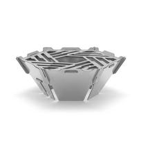 Outdoor Camping Stoves Rack Portable Stainless Steel Furnace Frame Windshield Multifunctional sidabras