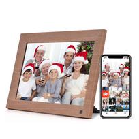Andoer 10 colių WiFi skaitmeninis nuotraukų rėmelis Išmanusis skaitmeninis paveikslų rėmelis, montuojamas ant sienos 1280*800 IPS EU Plug