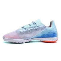 FG/AG Men's Football Boots Youth Cleats Training Shoes Professional Football Sneakers Futsal Football Boots 35 white
