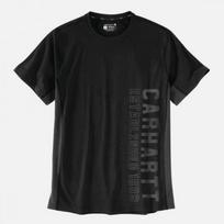 Carhartt  105202  Posfit Logotipas Mw Trumpomis Rankovėmis Marškinėliai Juodi 93679 93679 L