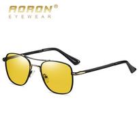 Vyriški paprasto dizaino fotochrominiai poliarizuoti akiniai nuo saulės lauko aksesuarai UV400 anti-glare Driver Night Vision vairavimo akiniai nuo saulės