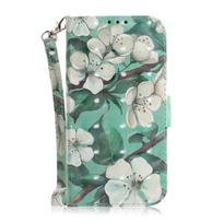 3D Pieštas dėklas Samsung Galaxy A01 A72 A52 A32 A42 A12 A11 A21 A21s A31 A41 A51 A71 telefonams, atverčiamas, su kortelių skyriumi, pinigine, odinis knygos tipo viršelis For A71 5G gray