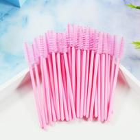 QSTY 50 vnt. Crystal StickBlakstienos Šepečiai Blakstienų Priauginimo Priemonės Makiažo šepetėlis Vienkartinis Blakstienų Tušo Lazdelės Aplikatorius Blakstienų šveitiklis