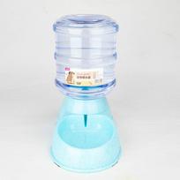 3,8 l didelės talpos naminių šunų girdyklos, automatinis tiektuvas, geriamas gyvūnų ėdalo vandens dubuo Drinking fountain mėlyna