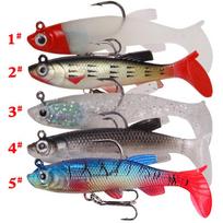 5 vnt. 8,5 cm/13 g minkšto masalo imitacinis jauko imitacinis masalas 5PCS