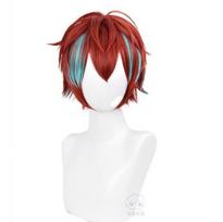 Anime 32CM Cosplay Rap Battle Division Hypnosis MIC Doppo KannonzaKa Perukai Karščiui atsparūs sintetiniai plaukai Cosplay perukas 29-32CM ruda