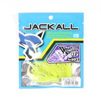 Išpardavimas Jackall Minkštas masalas Waver Shrimp Jūros vandeniui 2,8 colio Lime Glow C (6442)