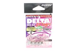 Decoy SV-51 Jig Head Delta Magic Size 8 , 1/20 oz (1138) gray
