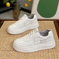 Genuine Leather Thick Soles Women's Spring Casual Sports Shoes 35 pilka