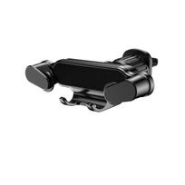 Universal Car Phone Holder Gravity Car Mobile Holder For Phone In Car Air Vent Clip Mount Smartphone Holder For Xiaomi B black