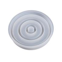1PC Silicone Mold Candle Holder Mirror Silicone Mould gray