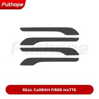 „Futhope“ tikro anglies pluošto 4 vnt. durų rankenų lopai, skirti 18–23 m. „Tesla“ 3 modelio Y durų rankenėlės dekoracijai, modifikuotas „Tesla“ 3 modelis Y Matte real carbon