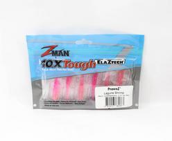 Zman Soft Lure PrawnZ 2.5 Inch 6/Pack Laguna Shrimp (5363)