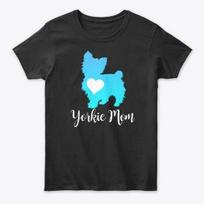 Jorkšyro terjero mama Standartiniai unisex marškinėliai XXXXL blue