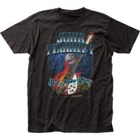John Fogerty Bad Moon Rising Rock N Roll Band Tee Unisex marškinėliai S black