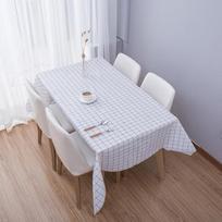 Namų staltiesė, Apsauganti nuo karščio, Vandeniui atspari, Atspari aliejui, Nereikalaujanti skalbimo PVC languota kavos staliuko stalo kilimėlis, Bendrabučio staltiesė 40*60cm gray