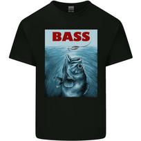 Bass Fishing Parody Funny Fisherman Unisex T-shirt S