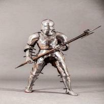 Viduramžių riterio gotikinis šarvų kostiumas „Battle Warrior“ viso kūno šarvų kostiumas „Larp Warrior“ pilnas šarvų kostiumas vyrams Kalėdinis kostiumas Helovino dovana gray