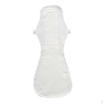 Pamušalai Daugkartinio naudojimo audiniai Menstruacijų įklotai Servetėlės 38cm white