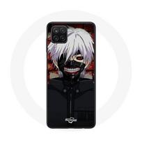 Maniacase Case for Samsung Galaxy A12 Tokyo Ghoul Kaneki Ken Mask Japanese Anime juoda