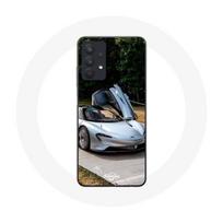Coque pour Samsung Galaxy A32 5G Formule 1 McLaren Voiture Gris pilka