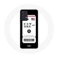 Coque pour Samsung Galaxy A32 5G Billet d'avion New York