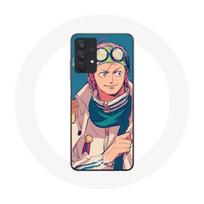 Coque - Maniacase - Samsung Galaxy A32 5G - Anime Kobby One Piece - Silicone - Souple juoda