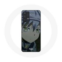 Case - Maniacase - Samsung Galaxy A32 5G - Black - Assassination Classroom - Soft juoda
