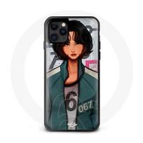 Case - Maniacase - iPhone 12 Mini - Black - Soft - Squid Game juoda