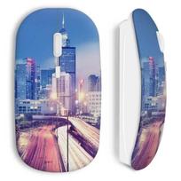 Wireless Mouse - MANIACASE - Hong Kong - Blue Color - WiFi USB Dongle Included - Compatible Mac and PC