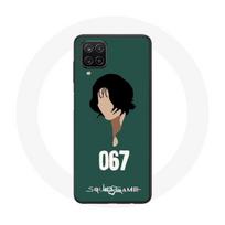 Coque Samsung Galaxy A12 Squid Game Kang Sae Byeok Visage