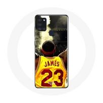 Coque Samsung Galaxy A21S Lebron James Joueur de Basketball