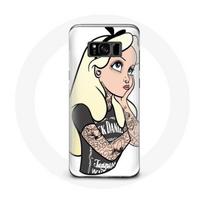 Coque pour Samsung Galaxy S8 Alice Princesse tatouée