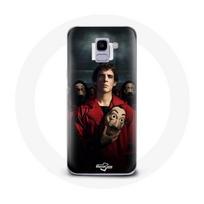 Coque pour Samsung Galaxy A6 2018 La Casa De Papel Rio Masque