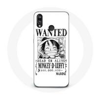 Coque pour Huawei P20 Lite One Piece Manga affiche de recherche Blanche balta