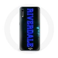 Case - Riverdale - Huawei P20 - Blue Logo - Rigid - Synthetic Protection mėlyna