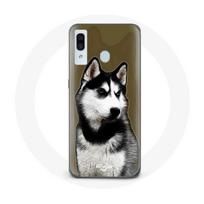 Coque pour Samsung Galaxy A30 Husky de Sibérie