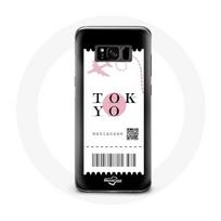 Coque pour Samsung Galaxy S8 Billet d'avion Tokyo Japon