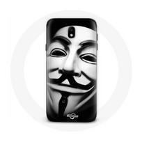 Coque pour Samsung Galaxy J5 2017 Nous sommes légion masque anonyme