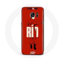 Coque pour Samsung Galaxy S6 Edge La casa de papel Rio dessin