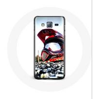 Coque pour Samsung Galaxy J7 2016 Casque Moto Cross
