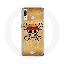 Coque pour samsung galaxy A40 One Piece Manga Tete de Mort