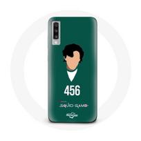 Coque pour Samsung Galaxy A70 Squid Game Seong Gi hun Numéro 456