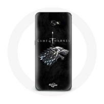 Coque pour Samsung Galaxy A5 2017 Game of Thrones Saison 8 Le Trône de Fer La maison Stark Logo L'hi