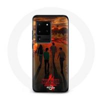 Coque pour Samsung Galaxy S20 Ultra Stranger Things Saison 4 Affiche Art Equipages de la Nouvelle Th