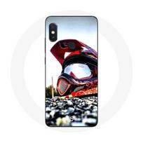 Coque pour Xiaomi Redmi Note 5 Pro Casque MotoCross