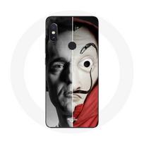 Coque pour Xiaomi Redmi Note 5 Pro La casa de papel Berlin Masque Split