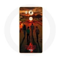 Coque pour Huawei Mate 8 Stranger Things Saison 4 Affiche Art Equipages de la Nouvelle Théorie